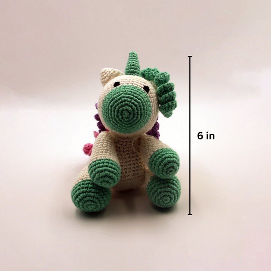 Cotton Crochet Unicorn Toy