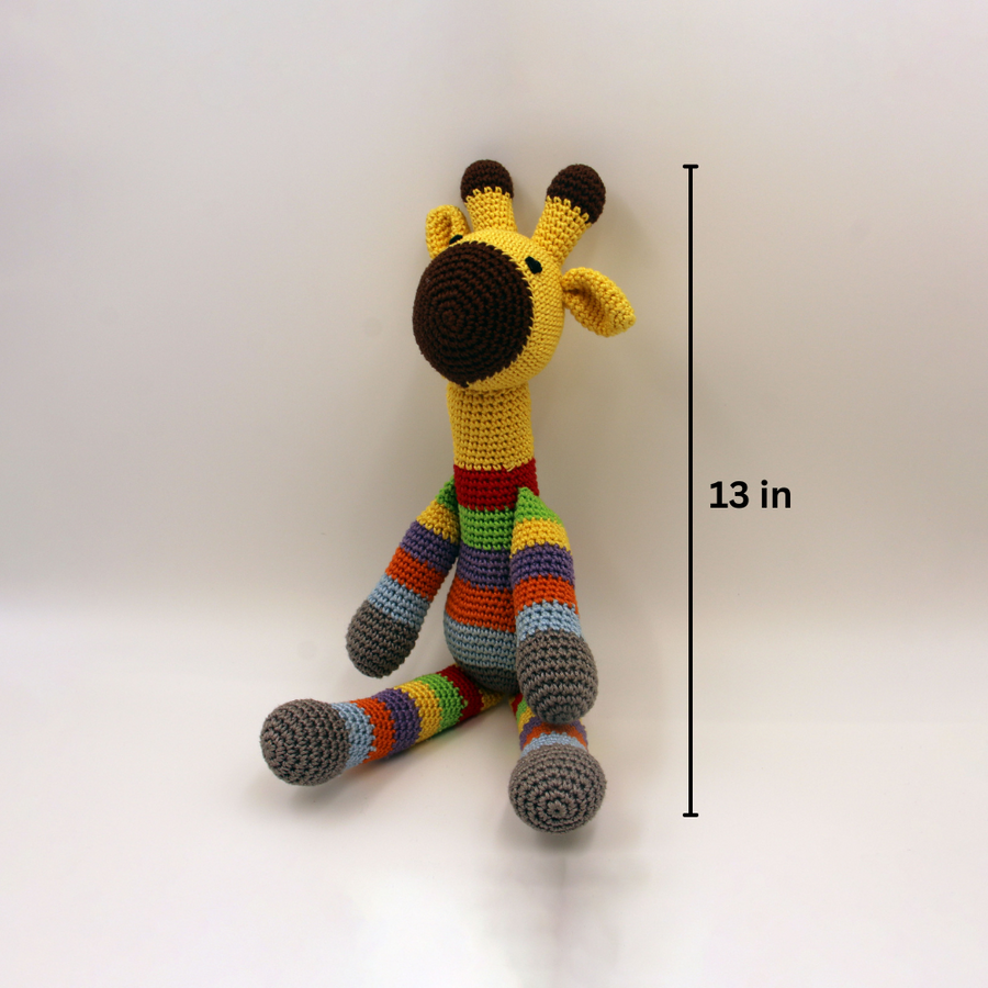 Crochet Giraffe Soft Toy