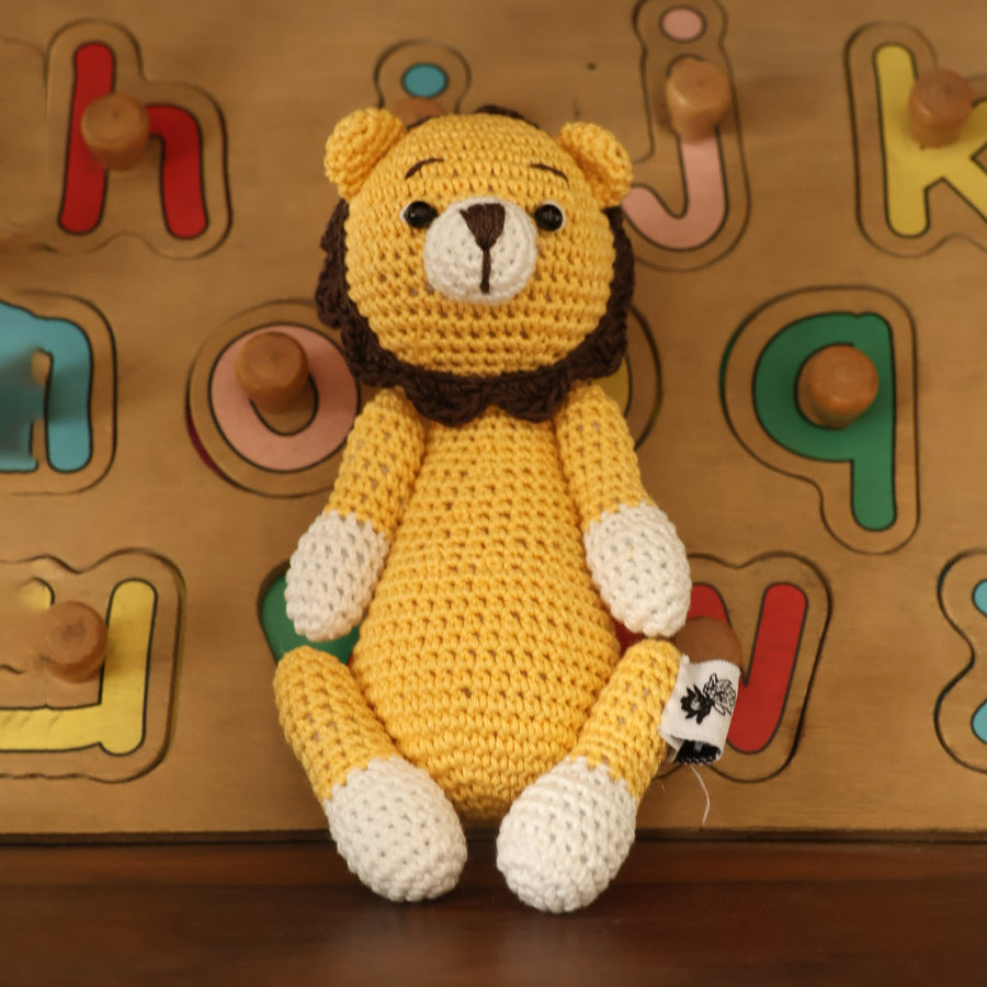 Crochet Lion Soft Toy