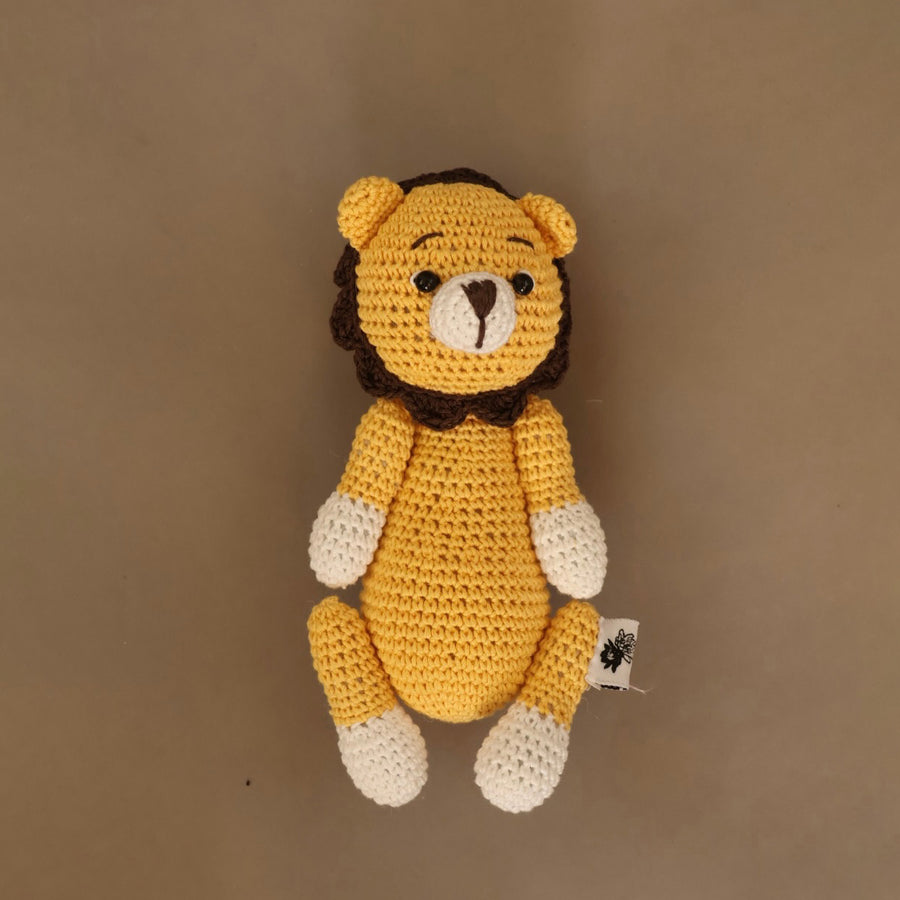 Crochet Lion Soft Toy