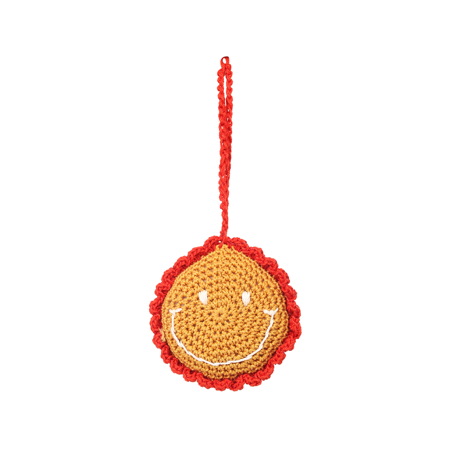 Smile Flower Keychain