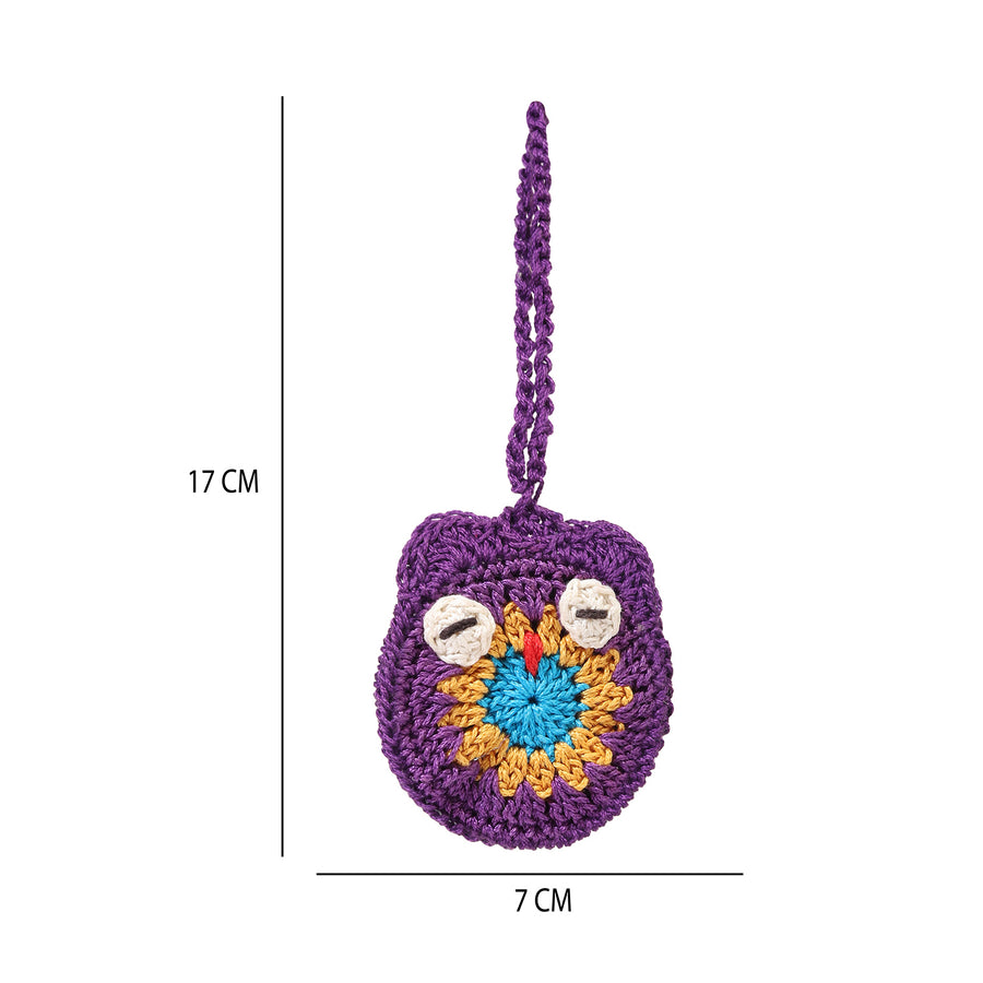 Purple Owlet Keychain