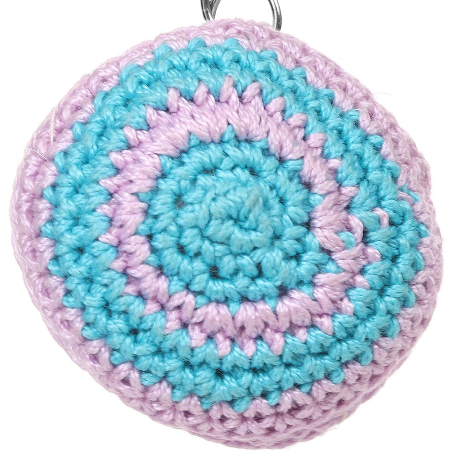 Swirl Round Keychain