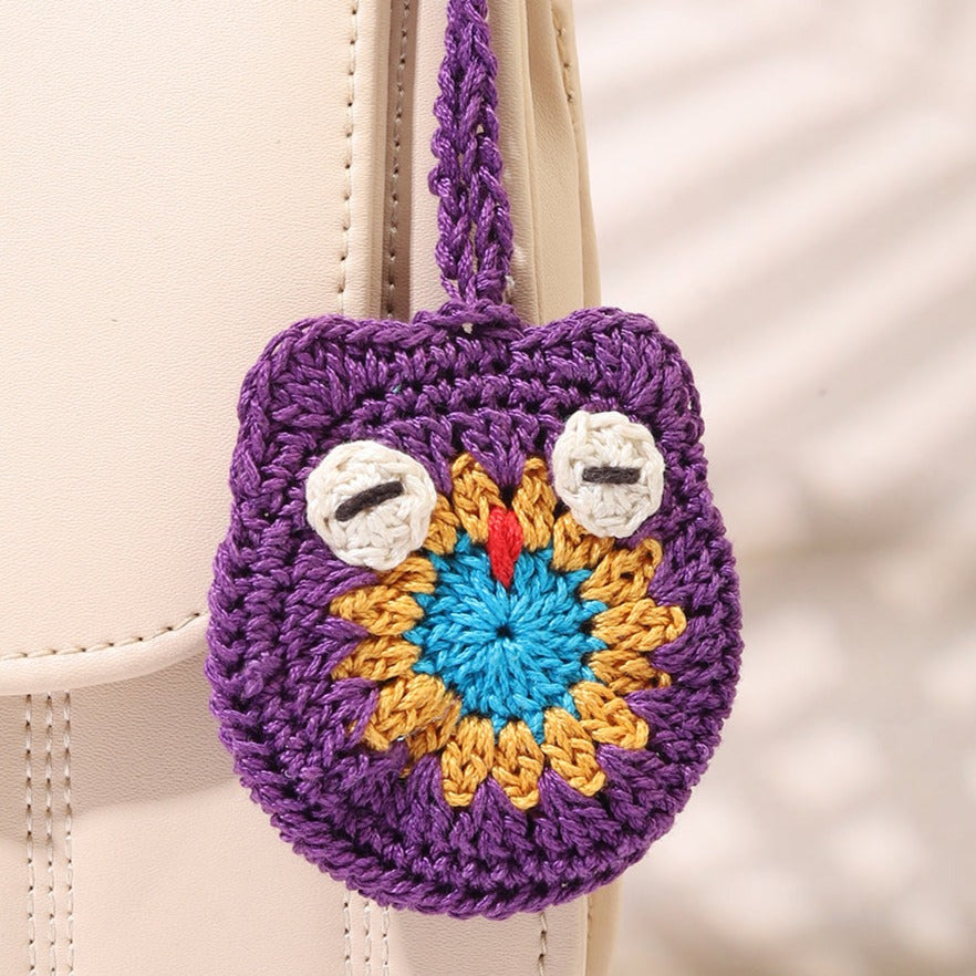 Purple Owlet Keychain