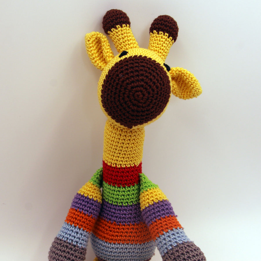 Crochet Giraffe Soft Toy