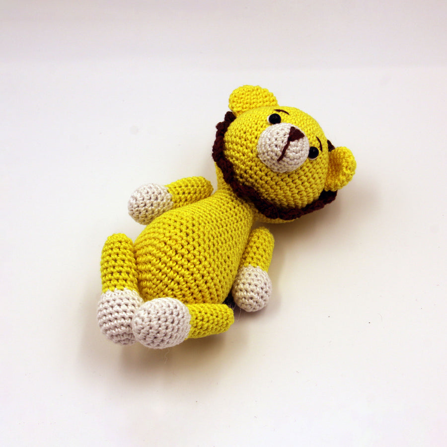 Crochet Lion Soft Toy