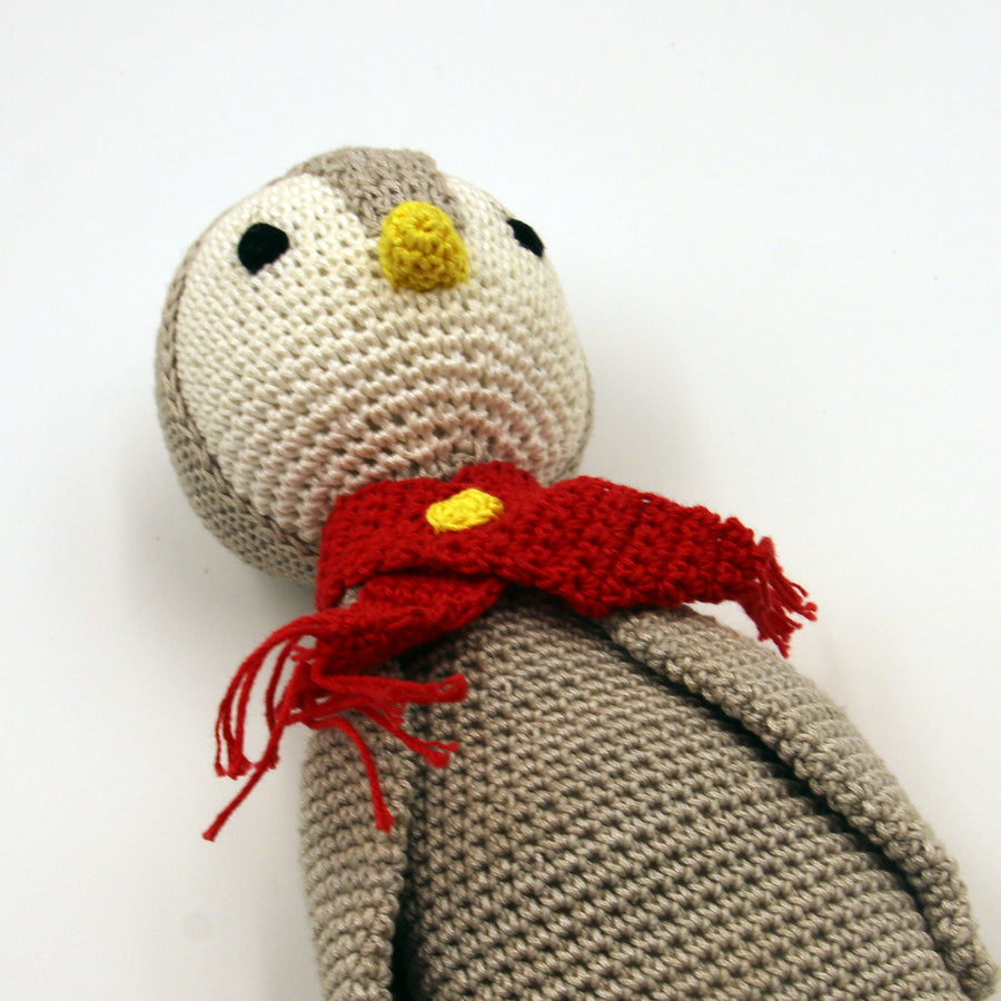 Crochet Penguin Soft Toy