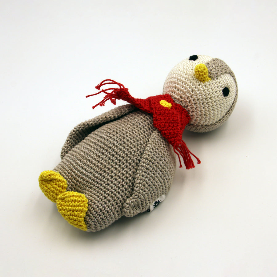 Crochet Penguin Soft Toy