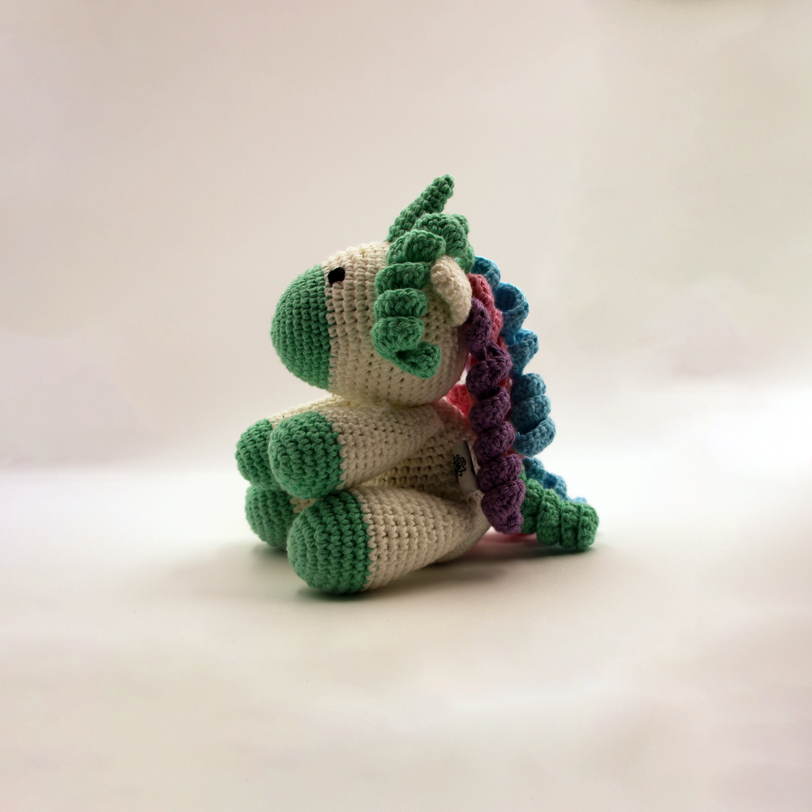 Cotton Crochet Unicorn Toy